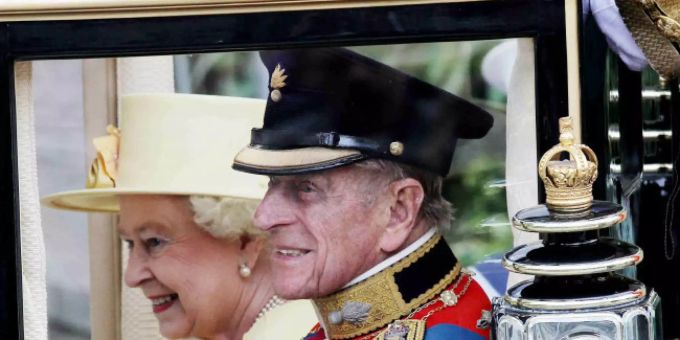Queen Elizabeth und Prinz Philip. queen elizabeth