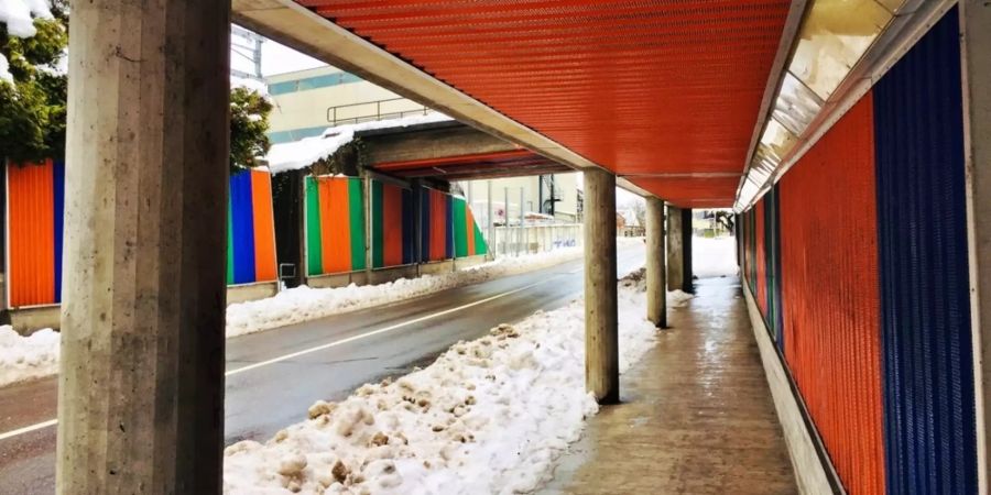 Unterführung an der Schönbodenstrasse.