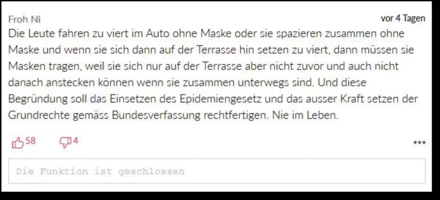 Die Nau.ch-Leser stellen sich auf die Seite von Roger Federer.
