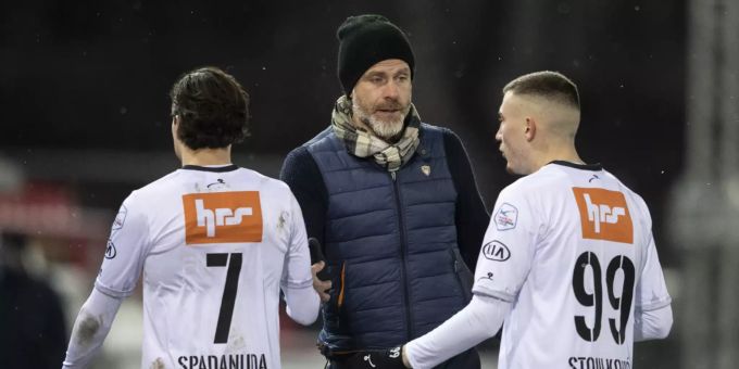 Stephan Keller und der FC Aarau haben doch noch Grund zur Freude. (Archivbild) FC Aarau
