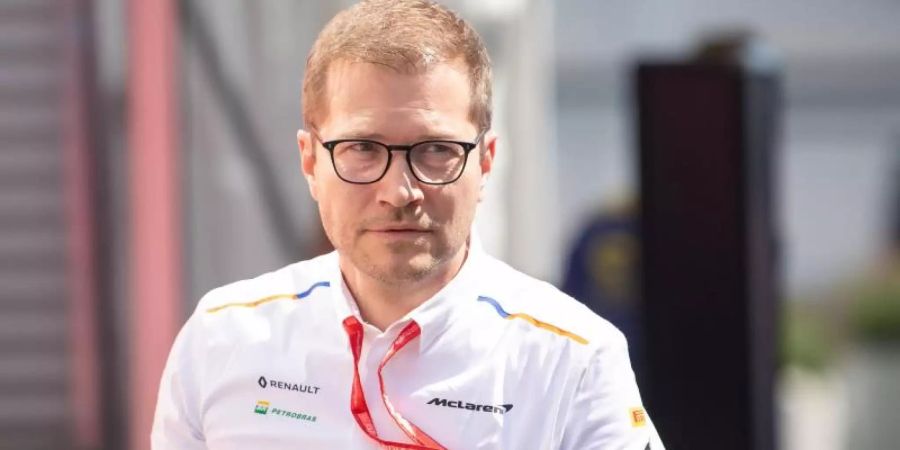Andreas Seidl, Teamchef des Teams McLaren F1. Foto: Sebastian Gollnow/dpa