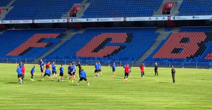 FC Basel Training