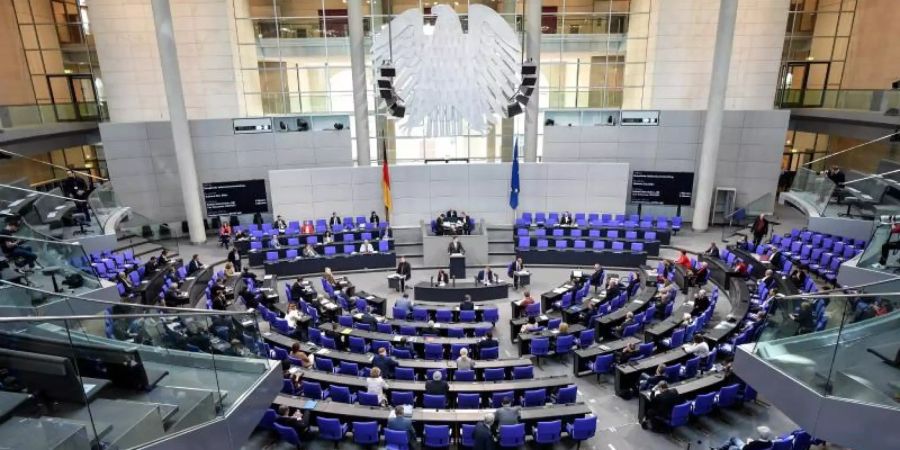 Blick in den Bundestag in Berlin. Foto: Britta Pedersen/dpa-Zentralbild/dpa