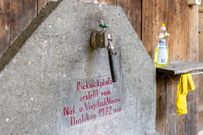 Die Pirol-Hütte dient seit 1972 als Picknickplatz.