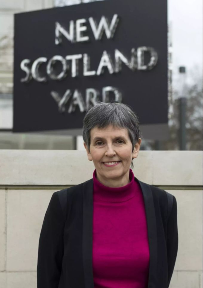 Die oberste britische Polizistin, Cressida Dick.