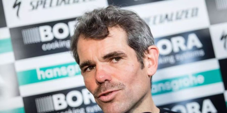Ralph Denk ist der Teamchef vom deutschen Radrennstall Bora-hansgrohe. Foto: Matthias Balk/dpa