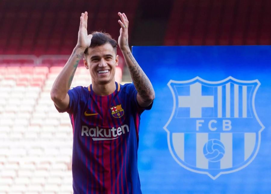 Im folgenden Winter wurde Philippe Coutinho für 145 Millionen Euro zum teuersten Einkauf von Barça aller Zeiten.