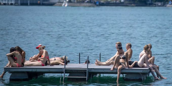 Viele Schweizer Städte dürfen sich heute auf einen heissen Sommertag mit bis zu 30 Grad freuen. Wetter