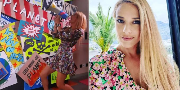 «Sich profilieren» - Christa Rigozzi wegen Fake-Demo-Foto in Kritik