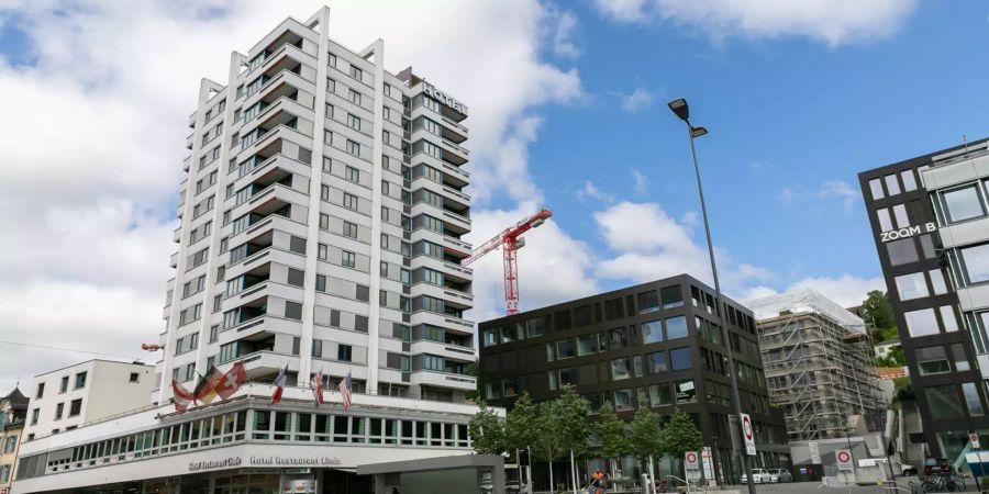 Das Hotel Linde in Baden.