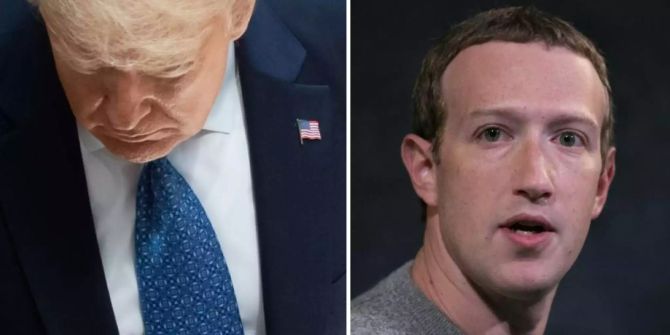 donald trump mark zuckerberg