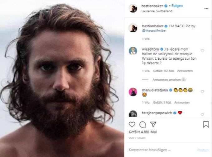 Bastian Baker sieht ganz anders aus. bastian