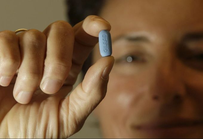 Drei verschiedene PreP-Pillen werden in den USA verkauft: Hier die Pille «Truvada», hergestellt von «Giléad». Truvada ist auch in der Schweiz käuflich. PreP Giléad Truvada