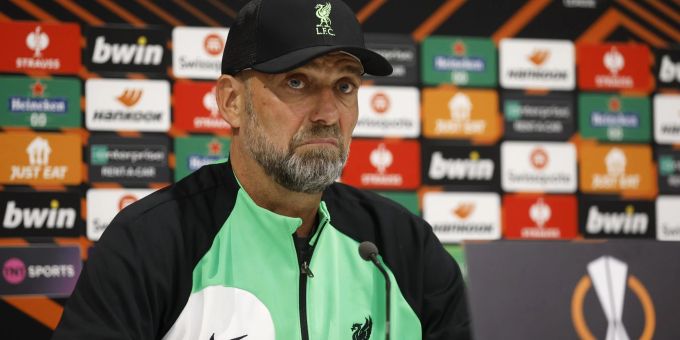 Fordert nach der VAR-Panne ein Wiederholungsspiel: Liverpool-Coach Jürgen Klopp. Fordert nach der VAR-Panne ein Wiederholungsspiel: Liverpool-Coach Jürgen Klopp.