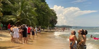 Nau.ch vor Ort - Staunen in Costa Rica über Feuerkranz-Sonne Nau.ch vor Ort - Staunen in Costa Rica über Feuerkranz-Sonne