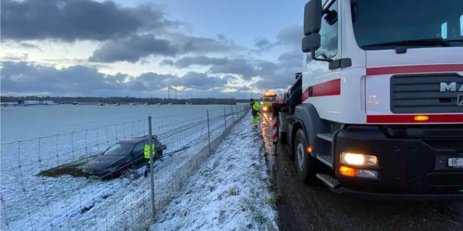 Selbstunfall auf A1.