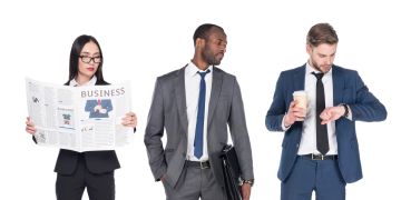 Personen Businesskleidung