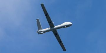 Schweizer Drohne am Himmel