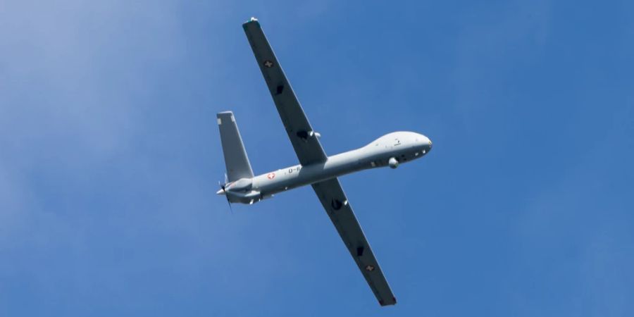Schweizer Drohne am Himmel