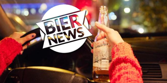 Funken sprühen - Betrunkener fährt nach Unfall mit drei Rädern weiter