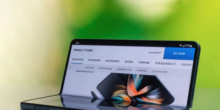 Verspiegelter Tisch Samsung Galaxy Z Fold 4