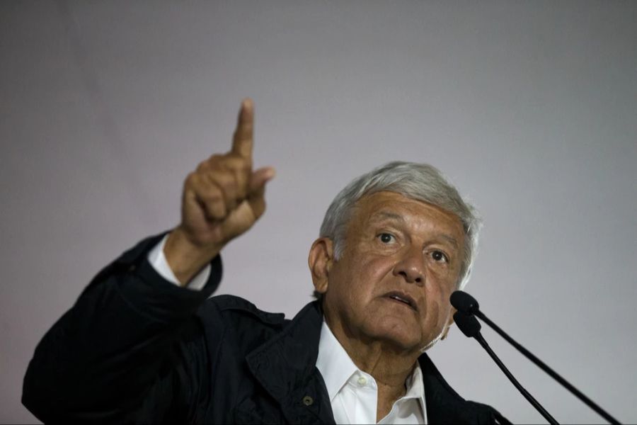 López Obrador unwetter