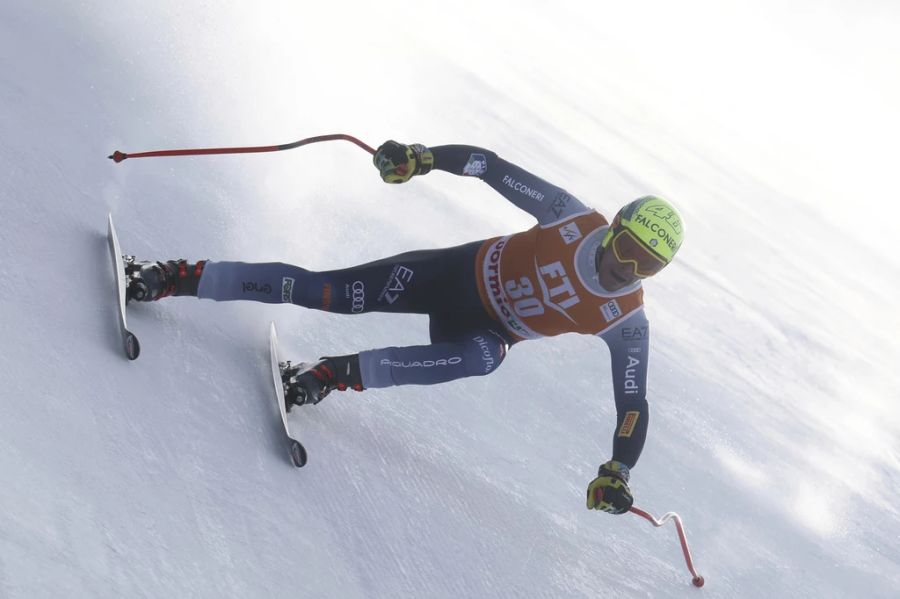 Trotz der üblen Blessuren geht Innerhofer in Wengen wieder aus dem Starthaus.