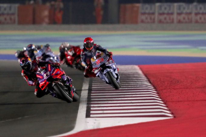 Marc Márquez kam nicht ganz an Jorge Martin heran. Marc Márquez Jorge Martin