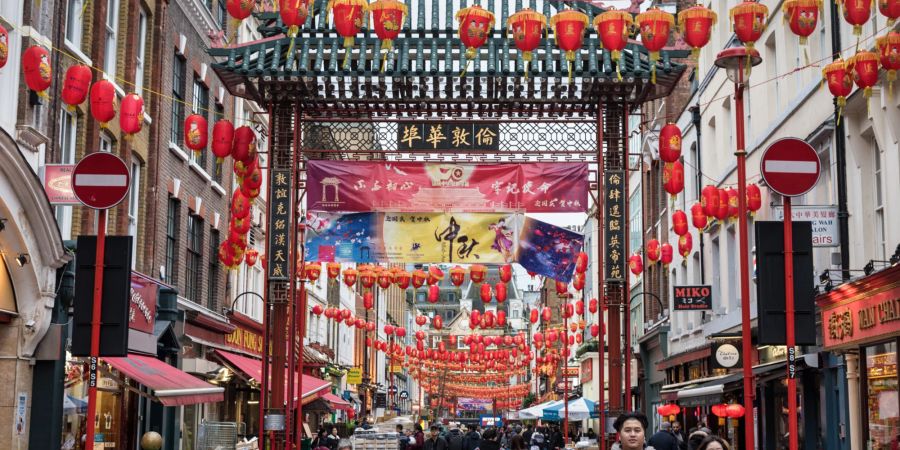 London Chinatown, Strasse