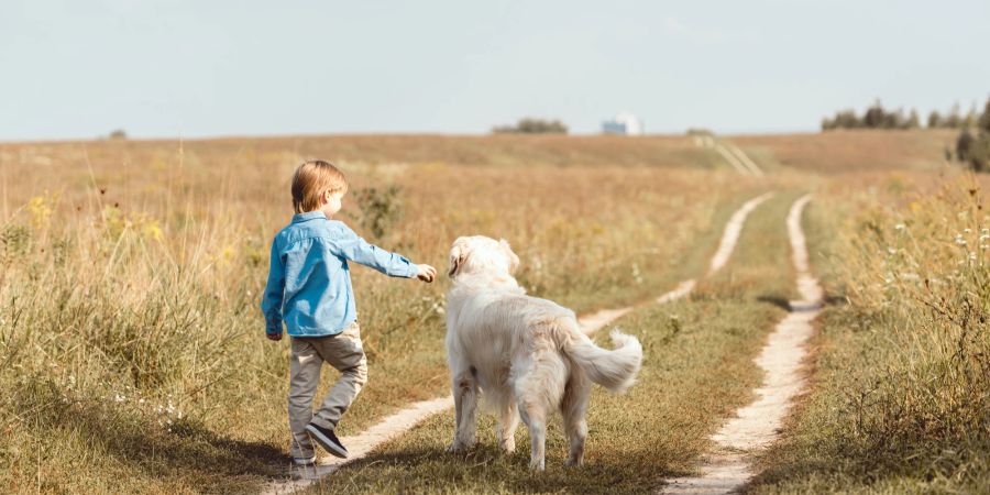 Autistische Kinder haben oft eine besondere Verbindung zu ihren Haustieren.