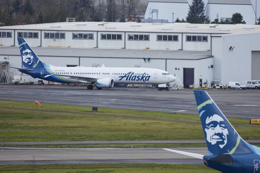 Das Flugzeug landete in weniger als zehn Minuten nach dem Vorfall.