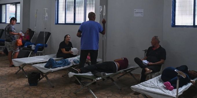 In Brasilien sind etliche Menschen vom Dengue-Fieber betroffen. dengue brasilien