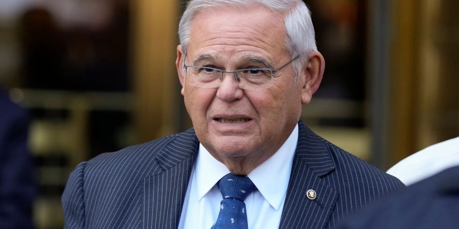 US-Senator Bob Menendez hatte mit Blick auf die erste Fassung der Anklageschrift auf nicht schuldig plädiert.