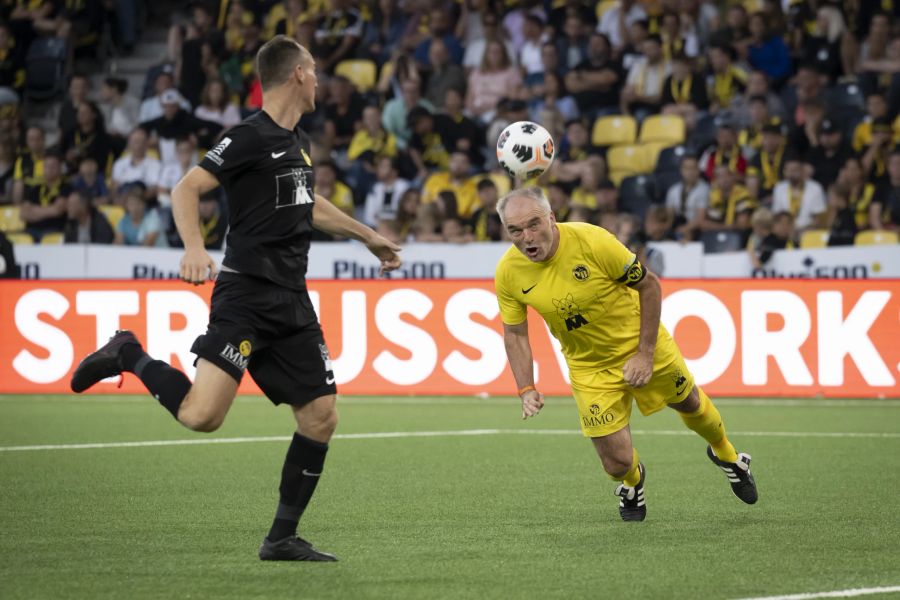 Stéphane Chapuisat lässt seine Klasse aufblitzen.