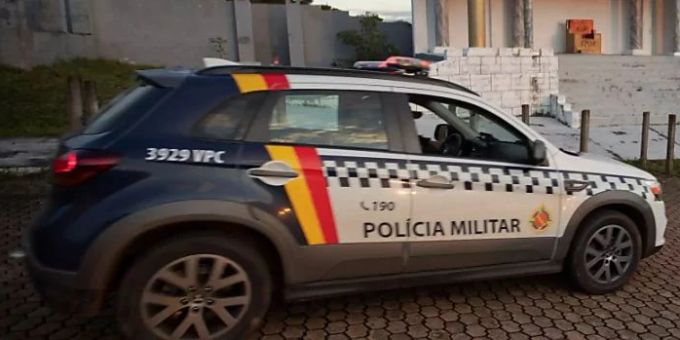 Polizeiauto im Einsatz.(Symbolbild) Polizei