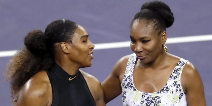 Bei US Open - Serena und Venus Williams treten im Doppel an
