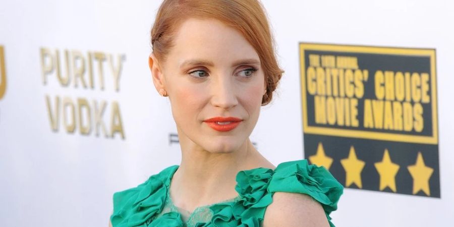 Jessica Chastain hat ein ukrainisches Kinderkrankenhaus besucht.
