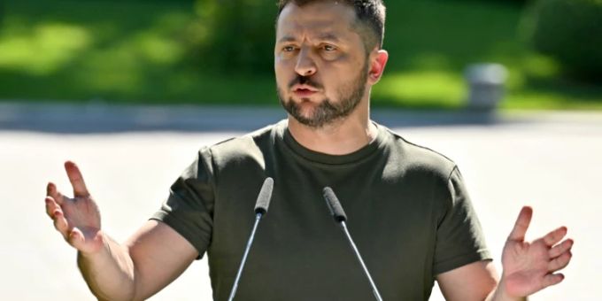 Wolodymyr Selenskyj ruft die Bewohner von Donezk zum Verlassen des Gebietes auf. Ukraine Krieg