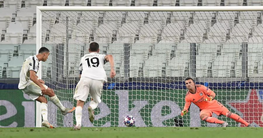 Ronaldo erzielt das 1:1 per Elfmeter.