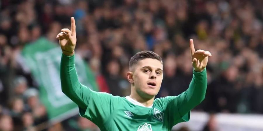 Würde gern zu RB Leipzig wechseln: Milot Rashica von Werder Bremen. Foto: Carmen Jaspersen/dpa