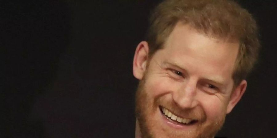 Der britische Prinz Harry, Herzog von Sussex, über den Sport. Foto: Peter Dejong/AP/dpa