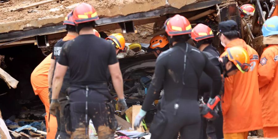 Gapyeong unwetter südkorea