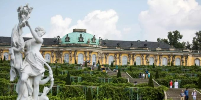 Schloss Sanssouci in Potsdam