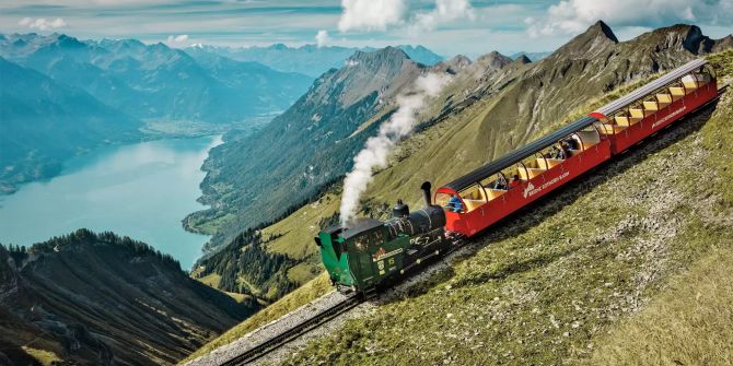 Die Zahnradbahn aufs Rothorn