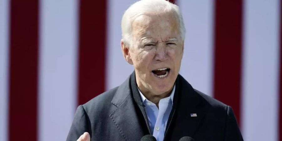 Bei den Vorwürfen, die keinerlei Grundlage hätten, handele es sich um «Müll», sagt Joe Biden. Foto: Carolyn Kaster/AP/dpa