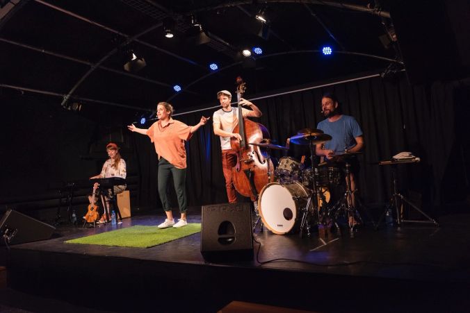 Ziel der Band: den Wettbewerb am Quartierfest zu gewinnen.