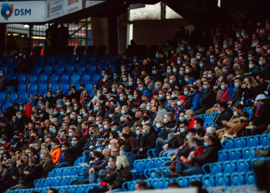 9'257 Fans verfolgten die Partie zwischen dem FC Basel und Luzern am letzten Sonntag.