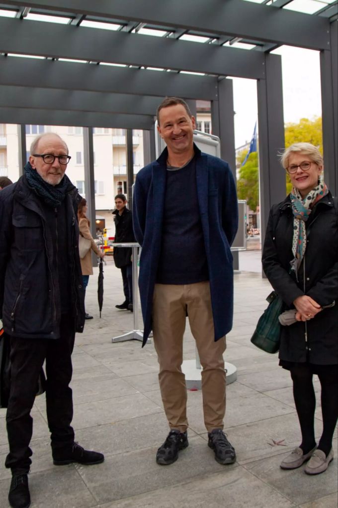 Künstler Rene Gubelmann und Peter Winkel vom Komikerduo Lapsus. Dietikon