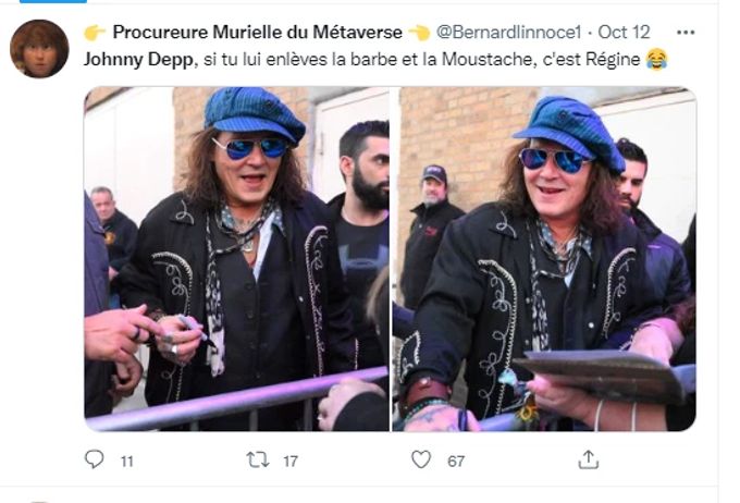 Johnny Depp ohne Bart ist ein ganz neuer Look. Johnny Depp