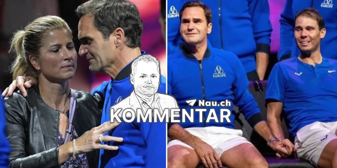 Kommentar - Wann dürfen Männer weinen wie Federer und Nadal?